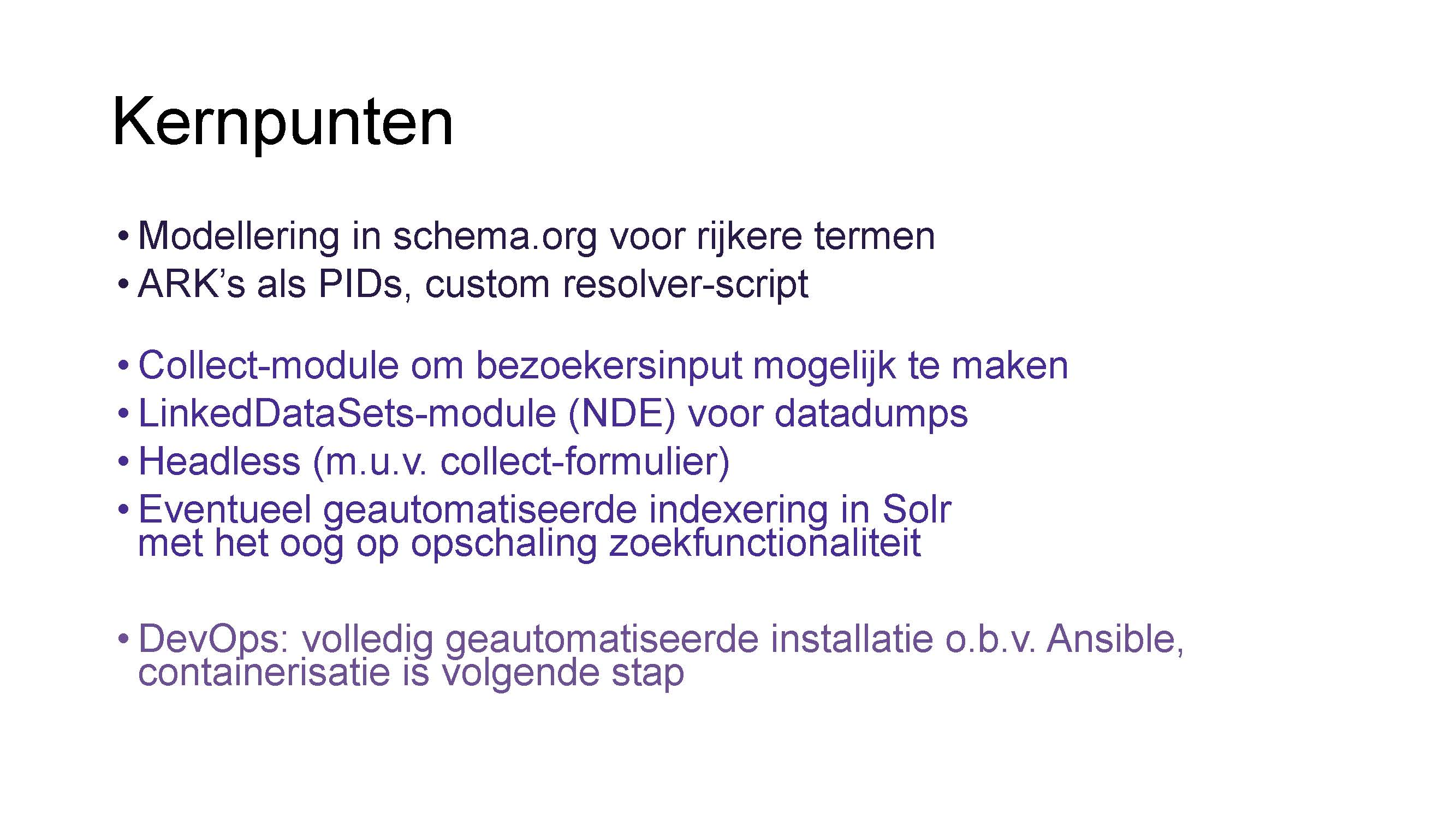 Implementatie-Kernpunten